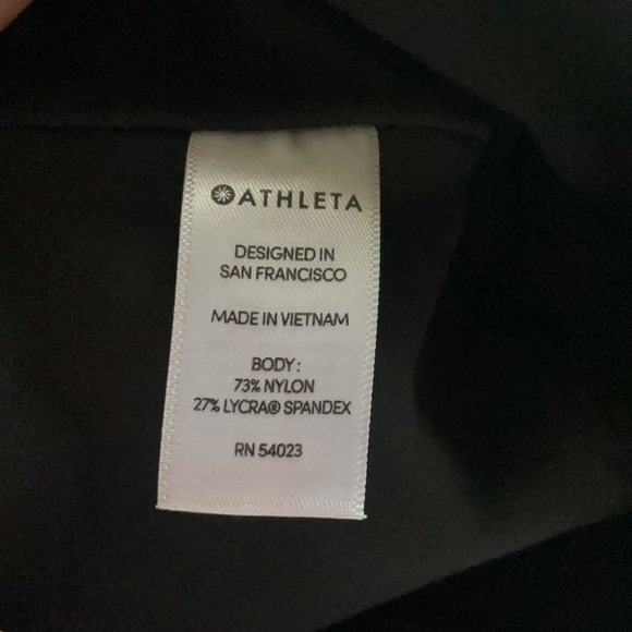 Athleta NEW Stellar Tight Pants black/blue Small - Picture 8 of 10